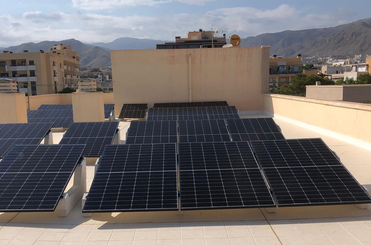 Instalación solar residencial en Almería