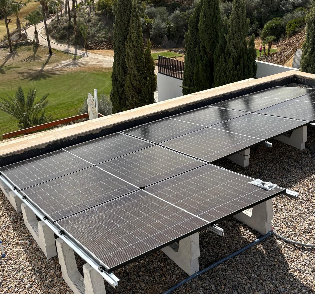 Instalación solar residencial en Almería